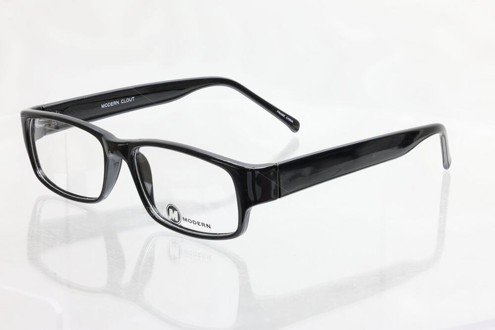 Modern Clout Black 53-16-145mm Eyeglass FRAMES ONLY - NEW/WITHOUT TAGS